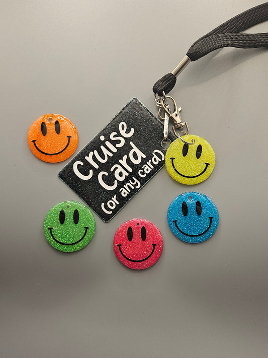 Smiley Face Lanyard Charms
